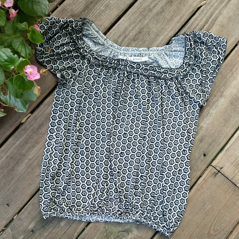 Max Studio peasant style top